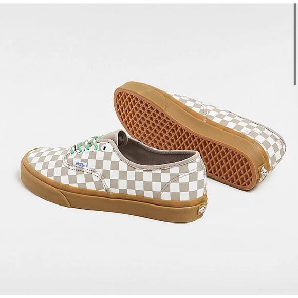 NEW Vans Womens Authentic Checkerboard Moon Rock Low Lace Skate Sneaker Shoes 8 - Picture 3 of 9